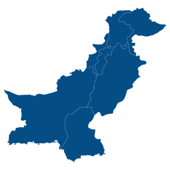 Pakistan map