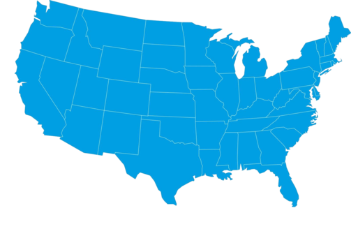 USA map